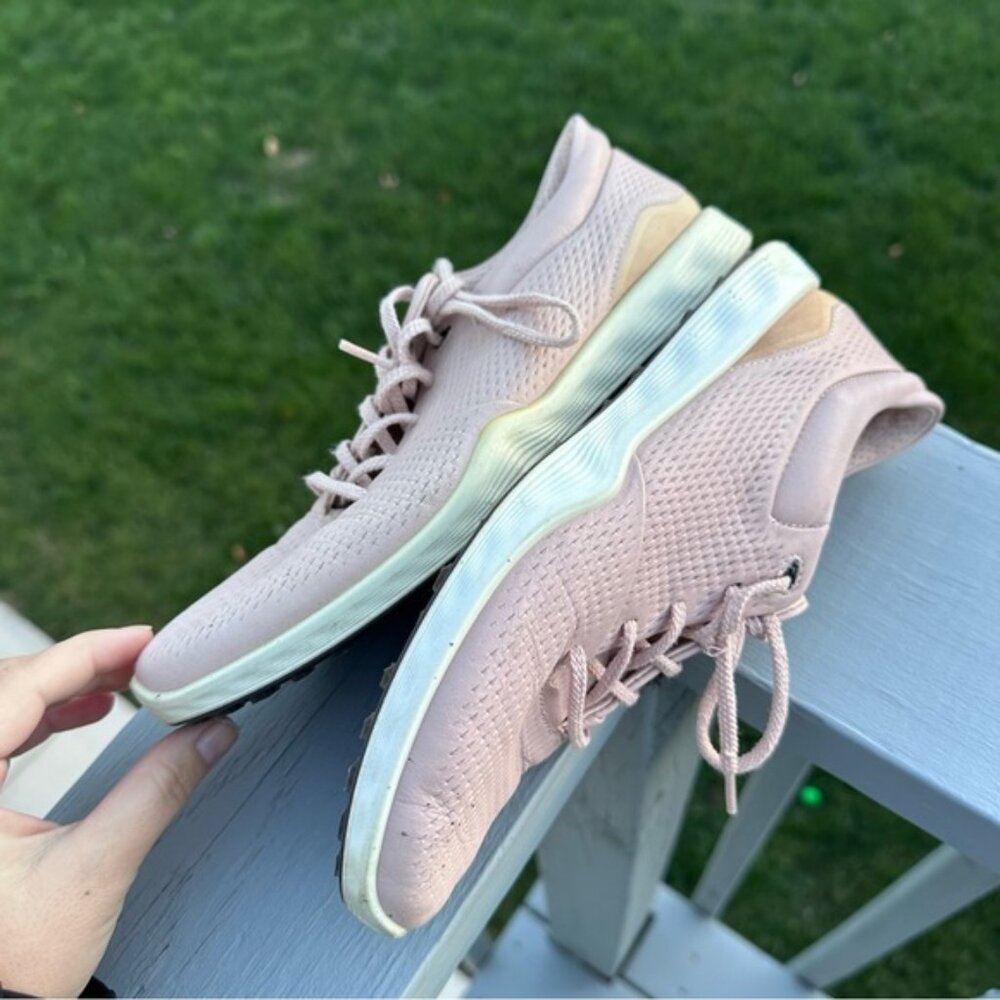 ECCO | S-Lite Spikeless Golf Shoes 2019 Women Eco Yak Leather Rose Dust | Size 9 - Picture 8 of 11